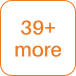 White square button with an orange border displaying the text '39+ more'.